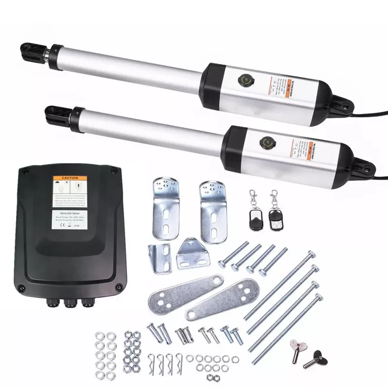 

Фунта Автоматическая фотосессия 2 шт. система двигателя автоматический Открыватель поворотных ворот с пультом дистанционного управления п...