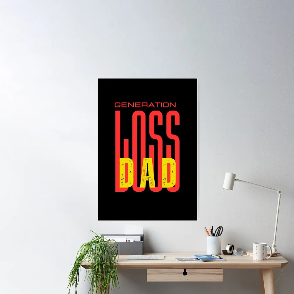 

Generation Loss T-Shirts collection Poster Decor Modern Wall Print Room Vintage Home Art Mural Decoration Painting No Frame