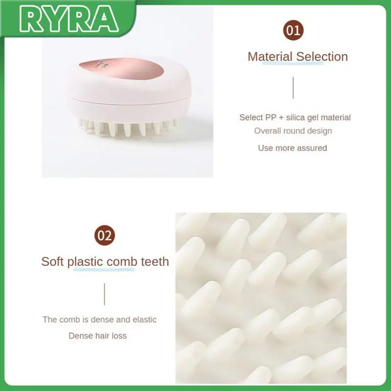 

Мягкий шампунь, инструмент для массажа головы, тела, головы, мужской и женский шампунь, Массажная расческа, силиконовые аксессуары для ванно...