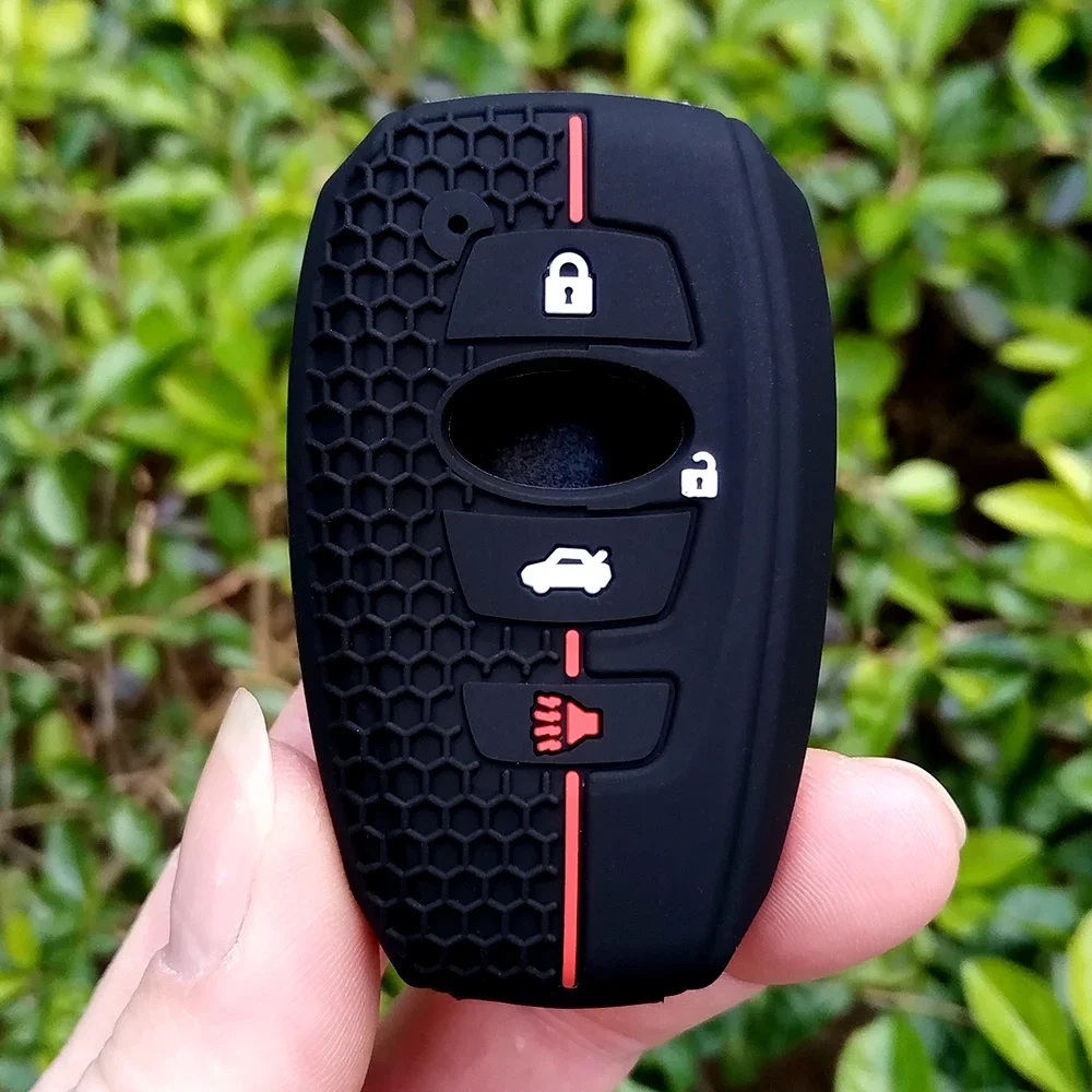 Силиконовый автомобильный чехол для смарт-ключа Subaru WRX XV Crosstrek Legacy BRZ Forester Impreza STi