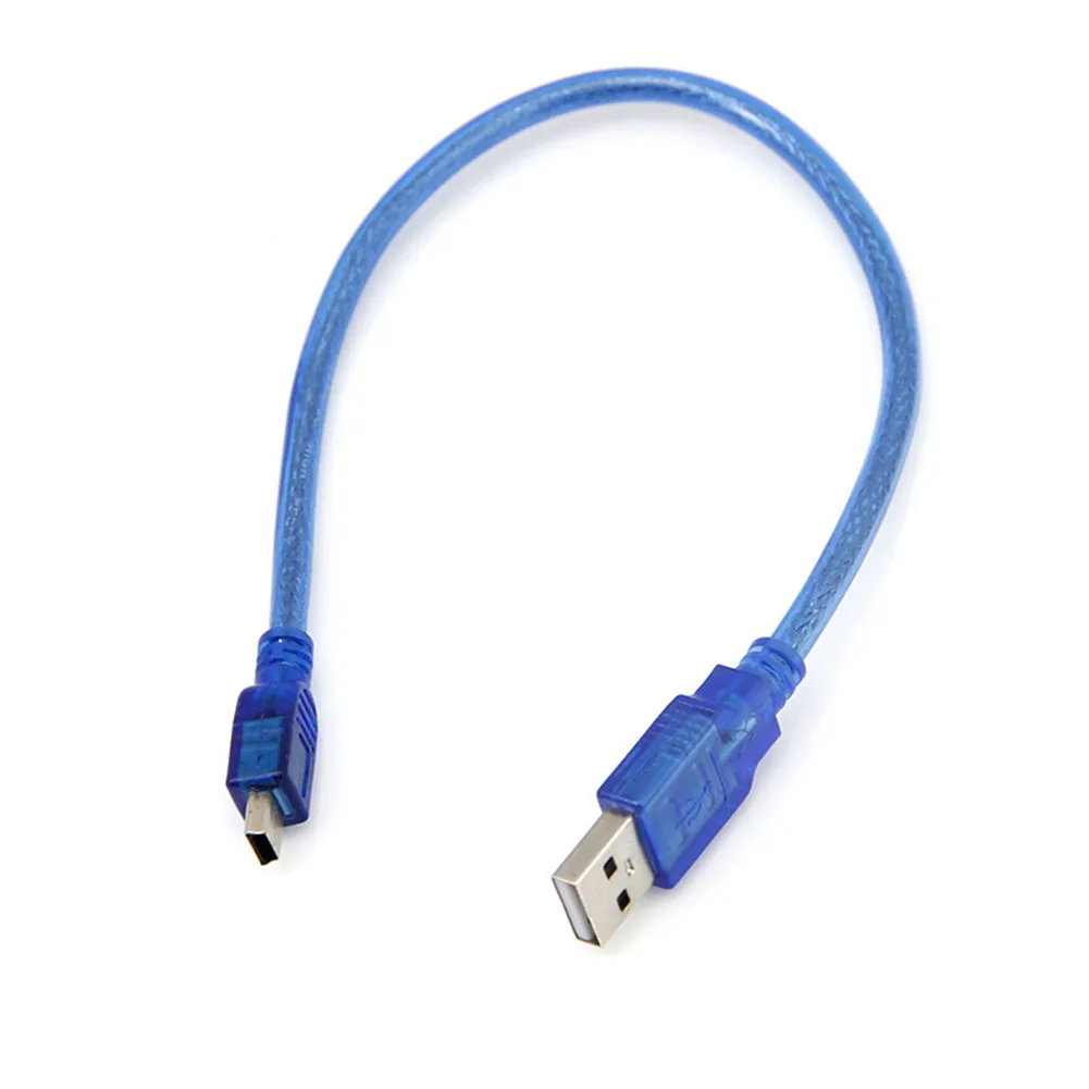 

USB Data Sync Charger Cable Mini Mobile Phone Mp3 Players Type B 5 Pin