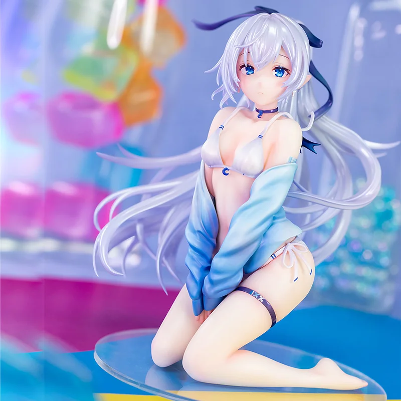 

Anime God's Blessing on This Wonderful World Swimwear Akuya Figurine 15CM PVC Figure Adult Children Toys Japan Collectible Dolls