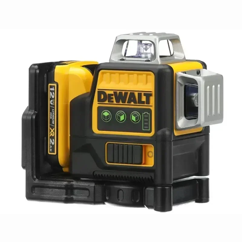 Фото Dewalt DW089LG 3 стороны * 360 градусов Вертикальная литиевая батарея 12 В 12 линий лазерный уровень Горизонтальный измеритель уровня зеленого света для улицы №5