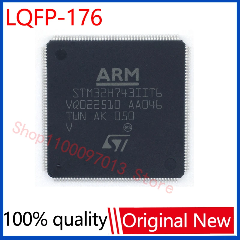 

New STM32H743IIT6 QFP-176 Microcontroller chip