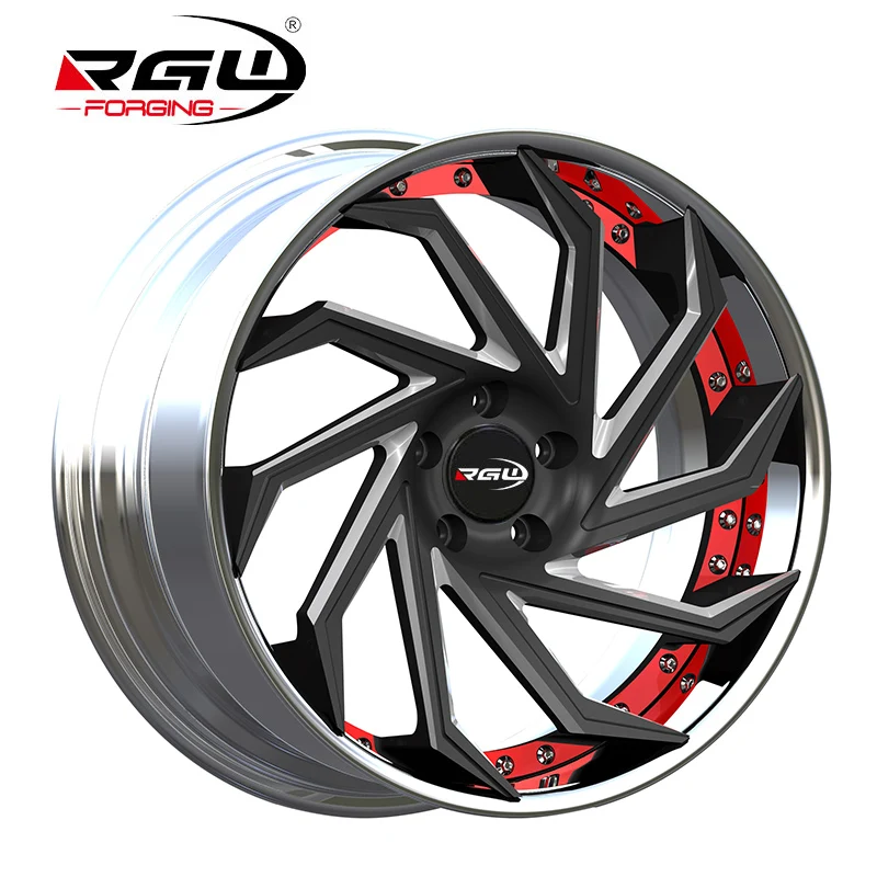 Offset Velg Mobile 18x10.5 Light Concave Deep Dish R18 Car Mag Кованое колесо из алюминиевого сплава
