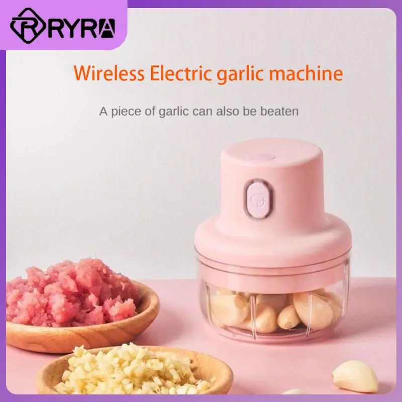 

Electric Meat Beater Wireless Household Crusher Baby Food Supplement Multi-functional Vegetable Tools Kitchen Garlic Masher Mini