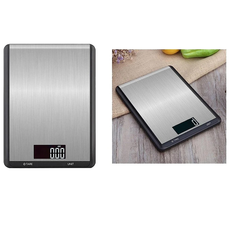 1 шт. кухонные весы из нержавеющей стали 5 кг г