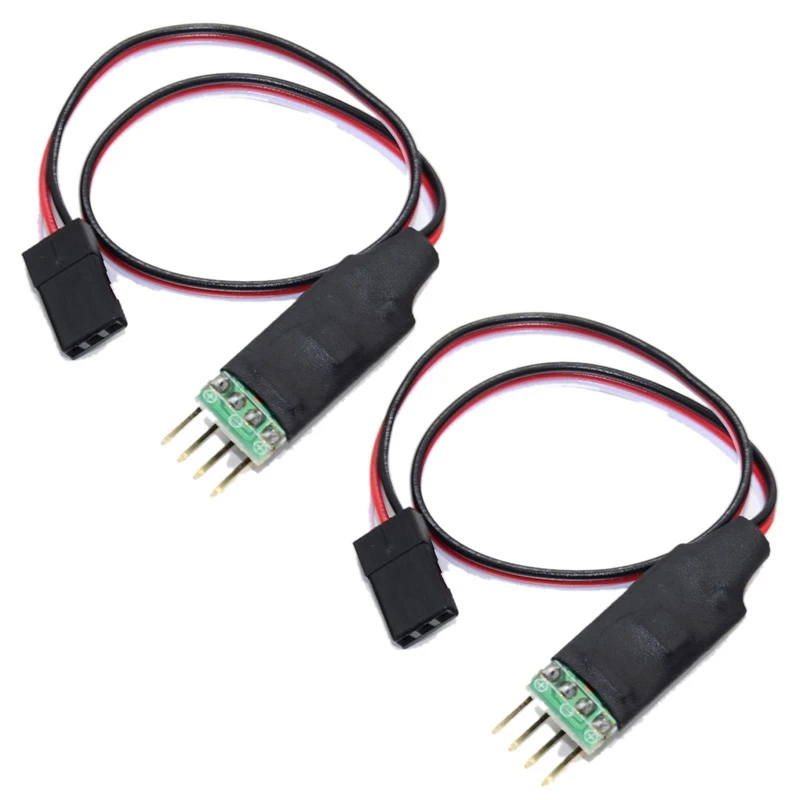 

2X Remote Control Switch Board CH3 Light Control Module For The Model RC Car Light Lamp Plug And Play