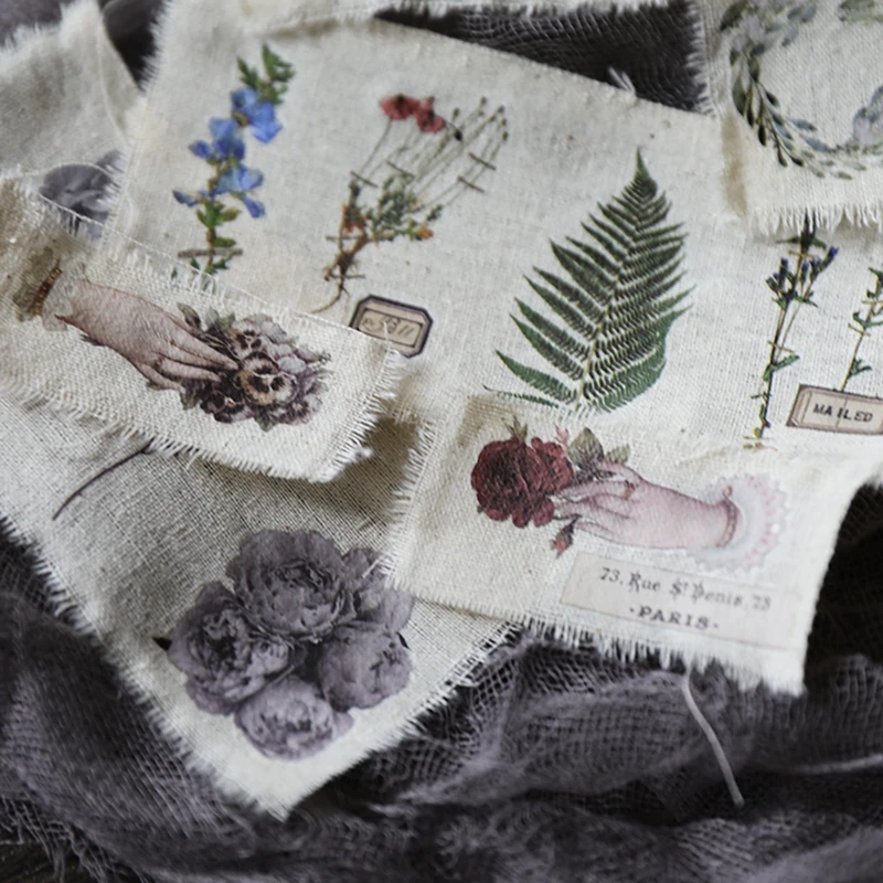 Переводные наклейки в стиле ретро для скрапбукинга эстетической каллиграфии