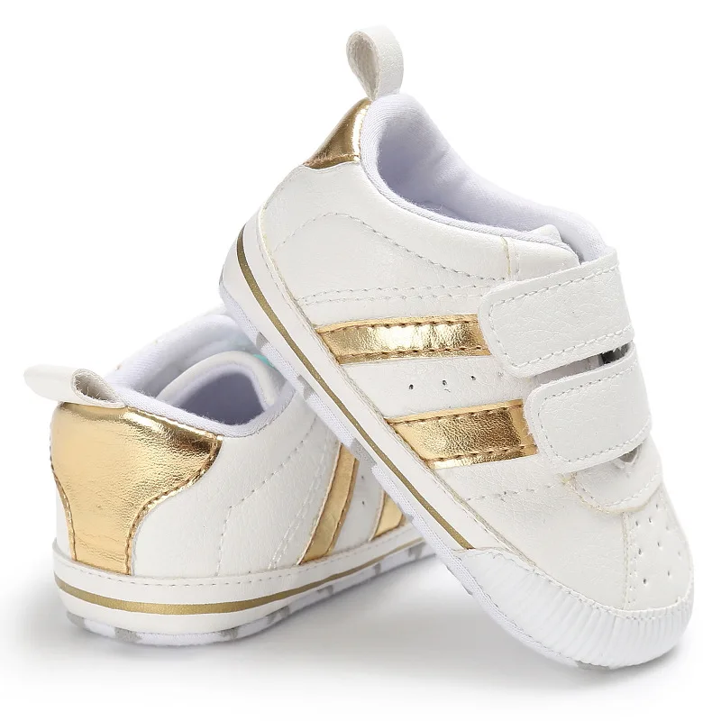 New Newborn Toddler Infant Baby Girl Boy Soft Sole Pu Leather Casual Crib Shoes Sneaker Prewalker Moccasins Baby Shoes 0-18M images - 6