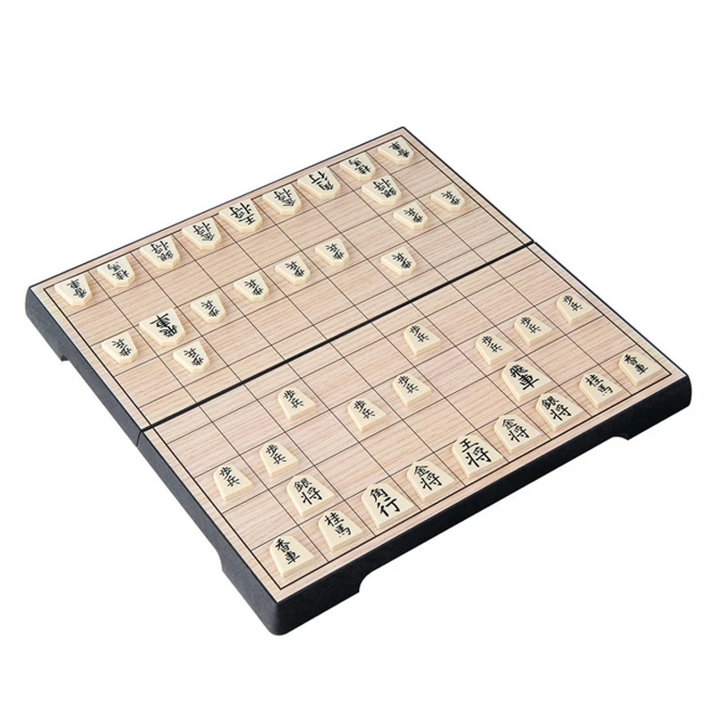 

Medium Folding Magnetic Board Japanese Shogi Set Japanese Chess