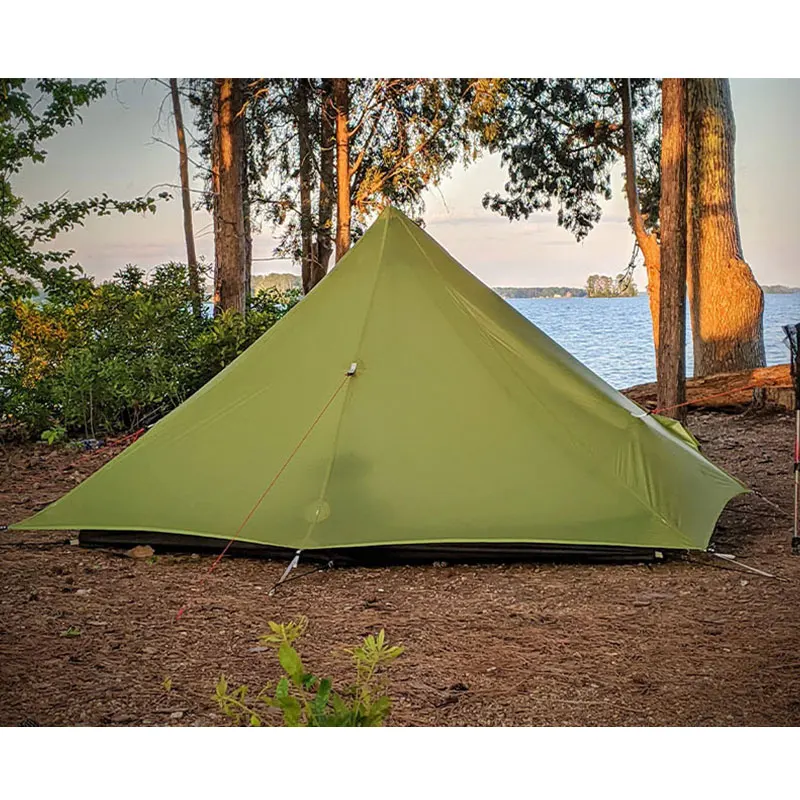 3F UL GEAR Lanshan Pro одинарная двойная палатка Выходная 3-4 сезона Ультралегкая 20D