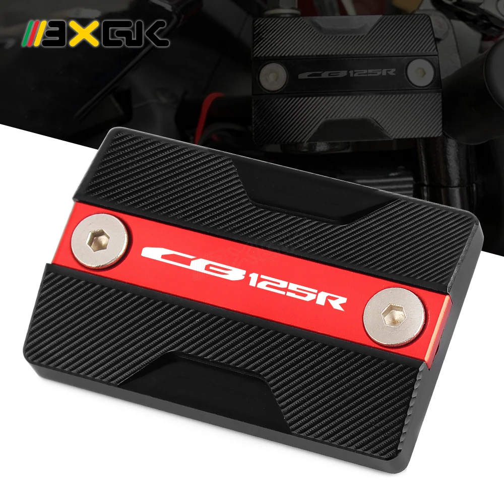 

For HONDA CB125R CB 125R CB 125 R Motorcycle Accessories CNC Front Brake Master Clutch Cylinder Fluid Reservoir Cover Oil Cap