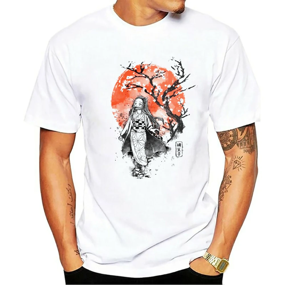 

Kimetsu no Yaiba anime Kamado Nezuko funny t-shirt homme new Demon Slayer short t shirt men casual tshirt unisex streetwear