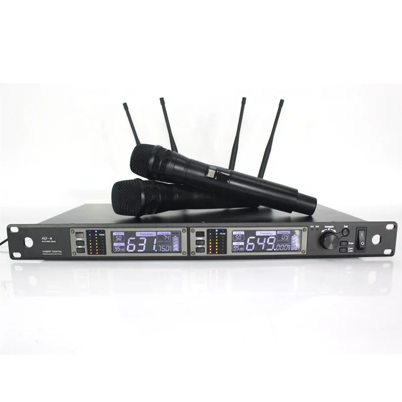 

Беспроводной студийный FM-микрофон для караоке AD-4 Pro