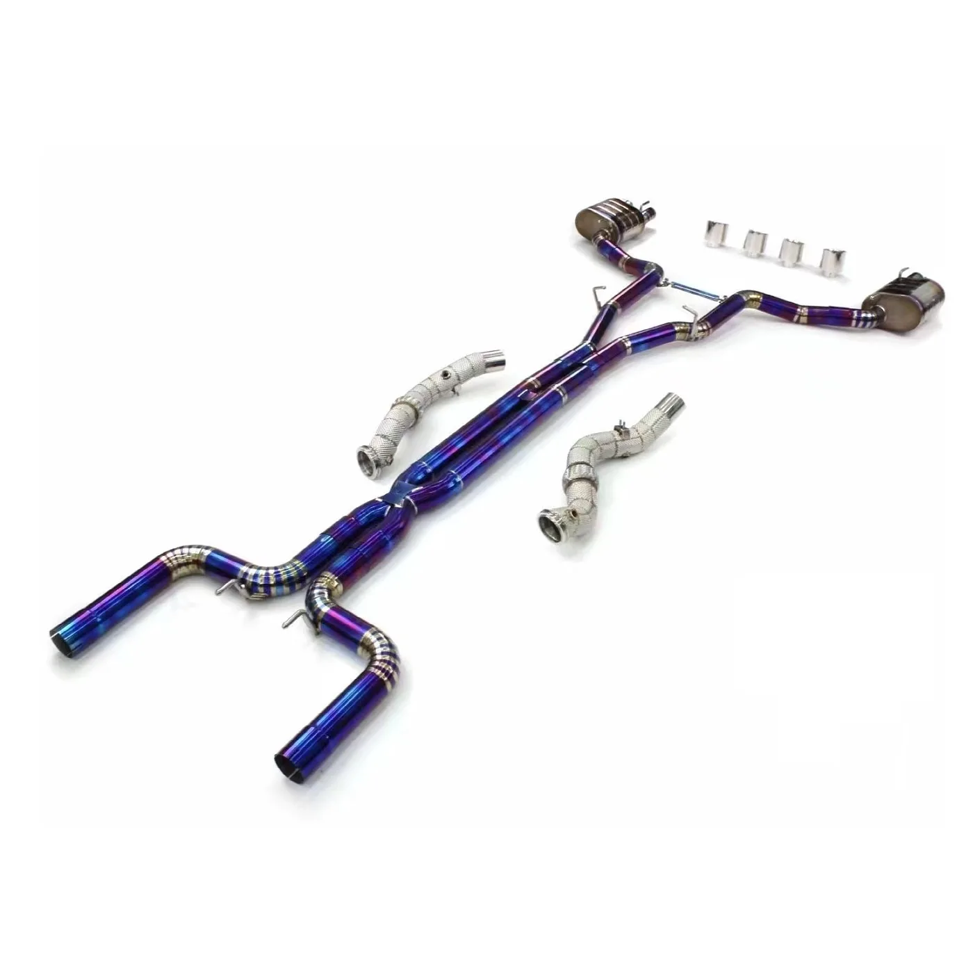 Титановая выхлопная система для системы Maserati Ghibli Valvetronic Catback