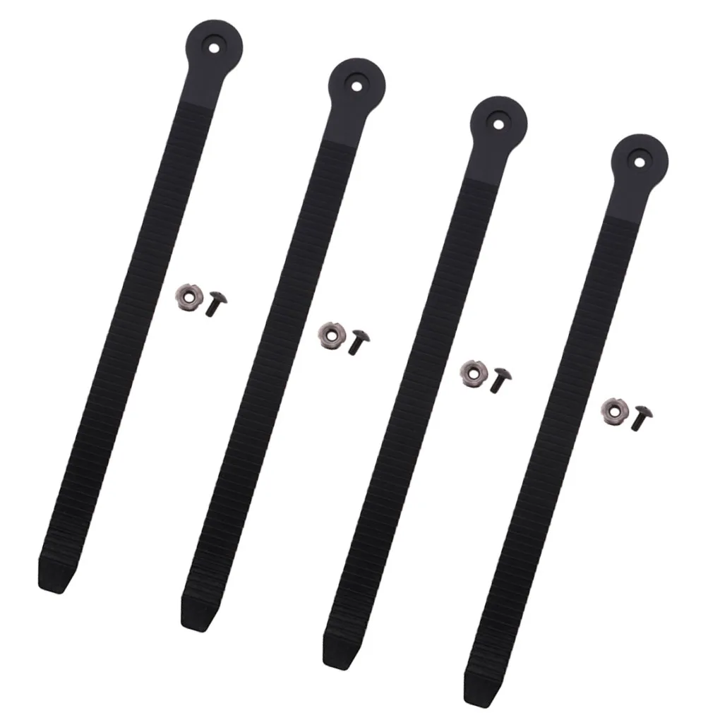 

4 Pieces Replacement Inline Roller Skate Shoes Strap Sling Buckle Binding Tie Fastener Repair Tools Skating Shoes Boots