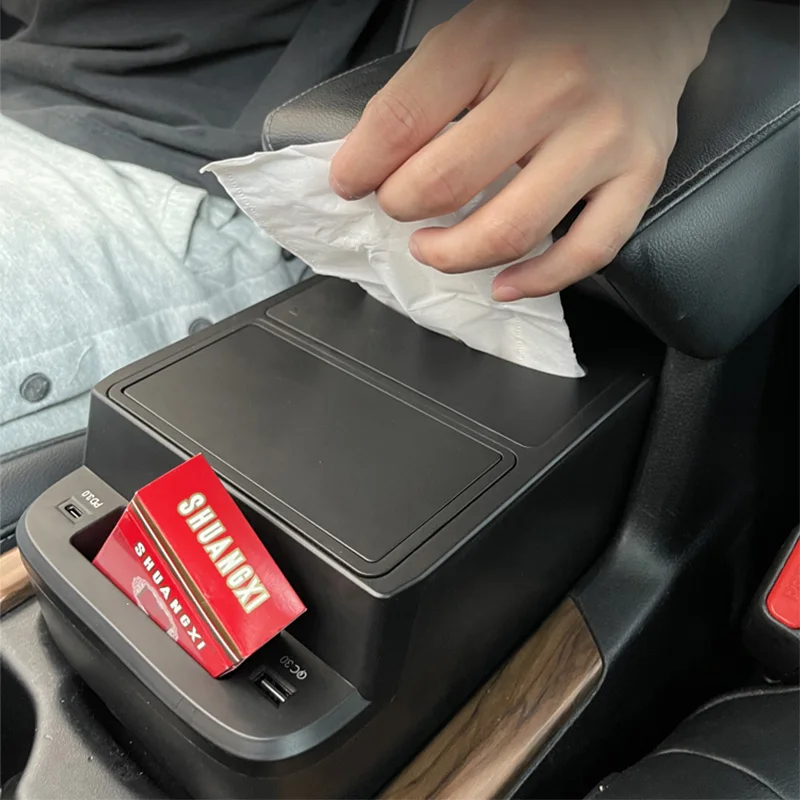 Для Honda CRV Refit 2017 2018 2019 2020 2021 подлокотник коробка для хранения Коробка