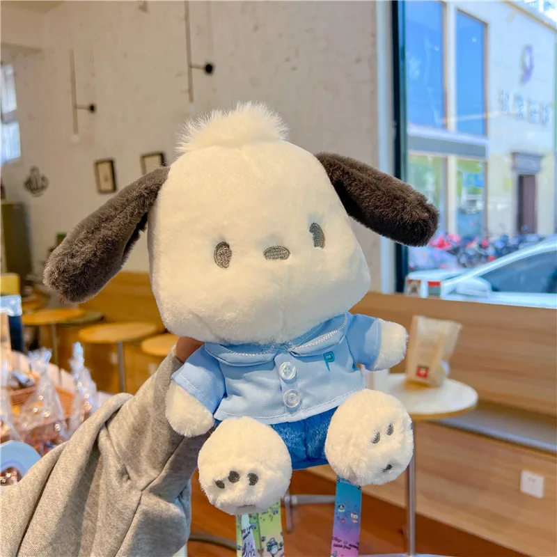 

Новинка, Sanrio, симпатичная сумка для фотографий, рюкзак для щенка из мультфильма, куклы, подарок для девочки на день рождения, Детский рюкзак, милый подарок для детей