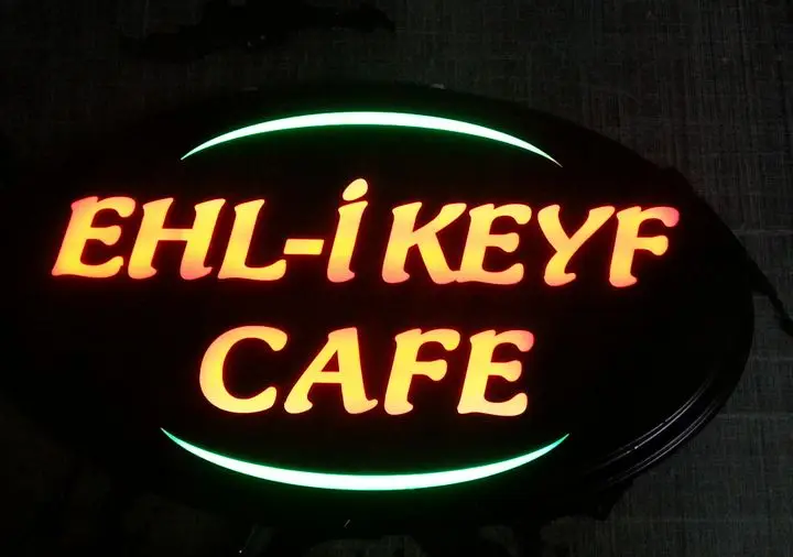 

Of Kayf Cafe Led Neon Sign "OPERATED 16 COLOR" 54x33cm