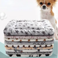 pet supplies thickened cat mat cotton non slip dog mat winter plush mat pet warm mat blanket cushion home rug keep warm sleeping