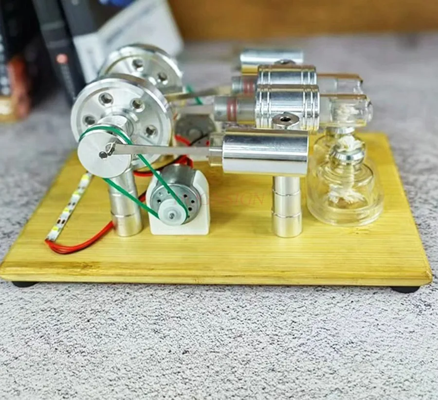 Модель генератора двигателя Стирлинга мини-микро высокая мощность механическое