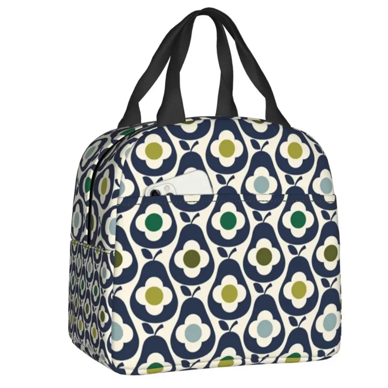 

Scandinavian Style Resuable Lunch Box for Women Leakproof Cooler Thermal Food Insulated Lunch Bag Office Work