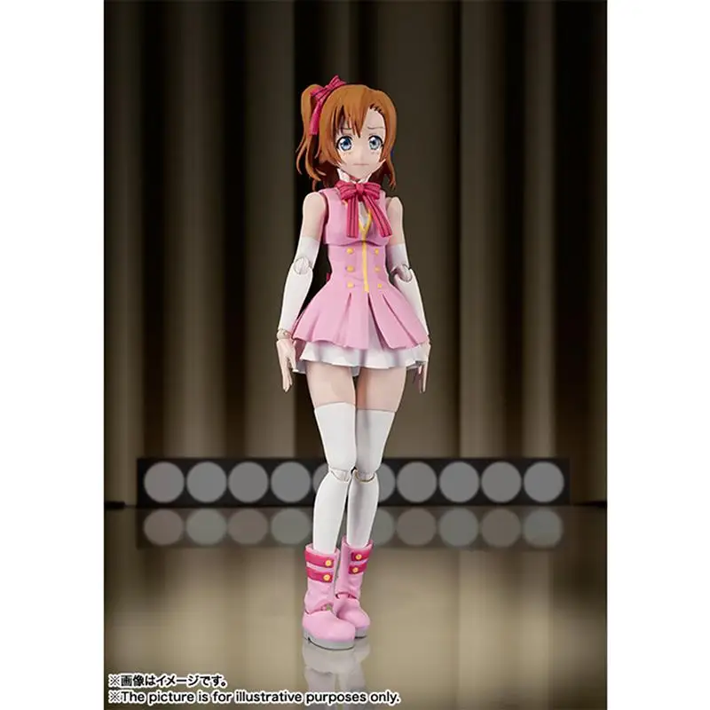 

In Stock Anime Figure Aikatsu Planet SHF Love Live Honoka Kousaka PVC Modle School Idols Toys Figurine Gift for Children