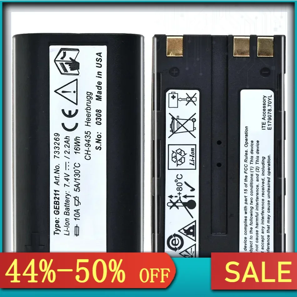 Аккумулятор GEB211 GEB212 для LEICA ATX1200 ATX1230 GPS1200 GPS900 GRX1200