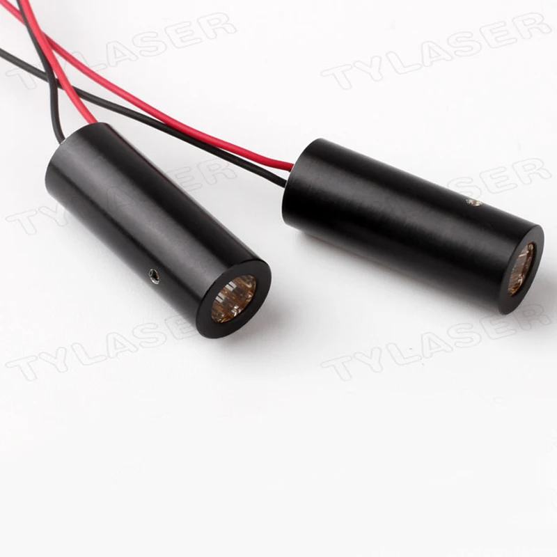 TYLASERS D10x26mm 650nm 50mW 100mW Red Cross Line Laser Module Industrial Grade APC Driver for Cutting Machine