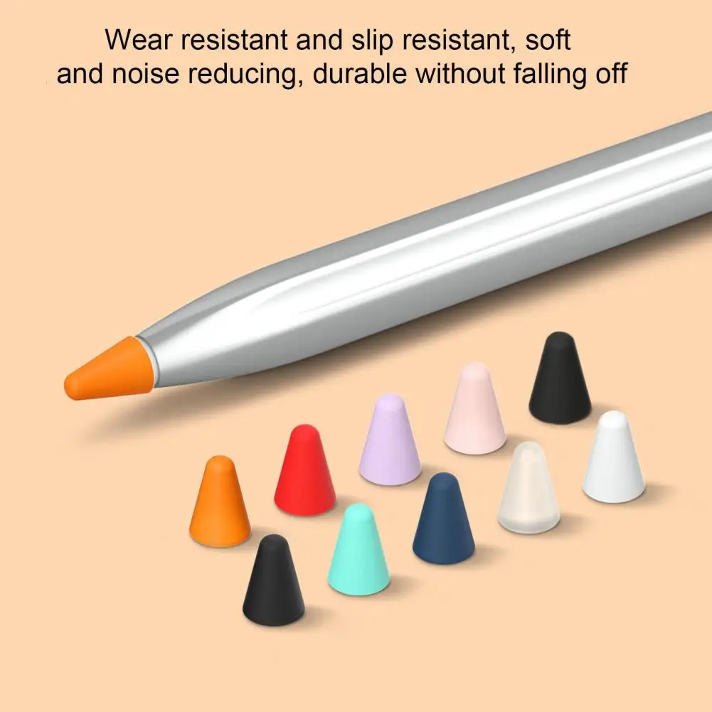 

10 шт./набор, силиконовые наконечники для карандашей