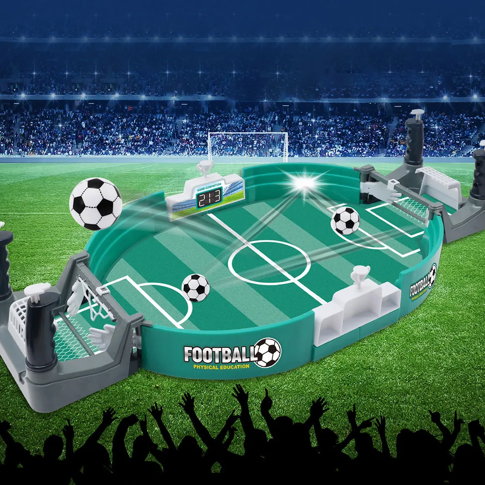 

Table Football Board Game Desktop Soccer Parent Children Interactive Intellectual Competitive Soccer Board Game Kids Party Toys