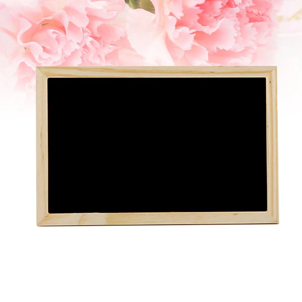 

Signs Mini Wood Message Place Tabletop Menu Wooden Blackboard Board Wedding Holder Miniblackboard Sign Chalkboard