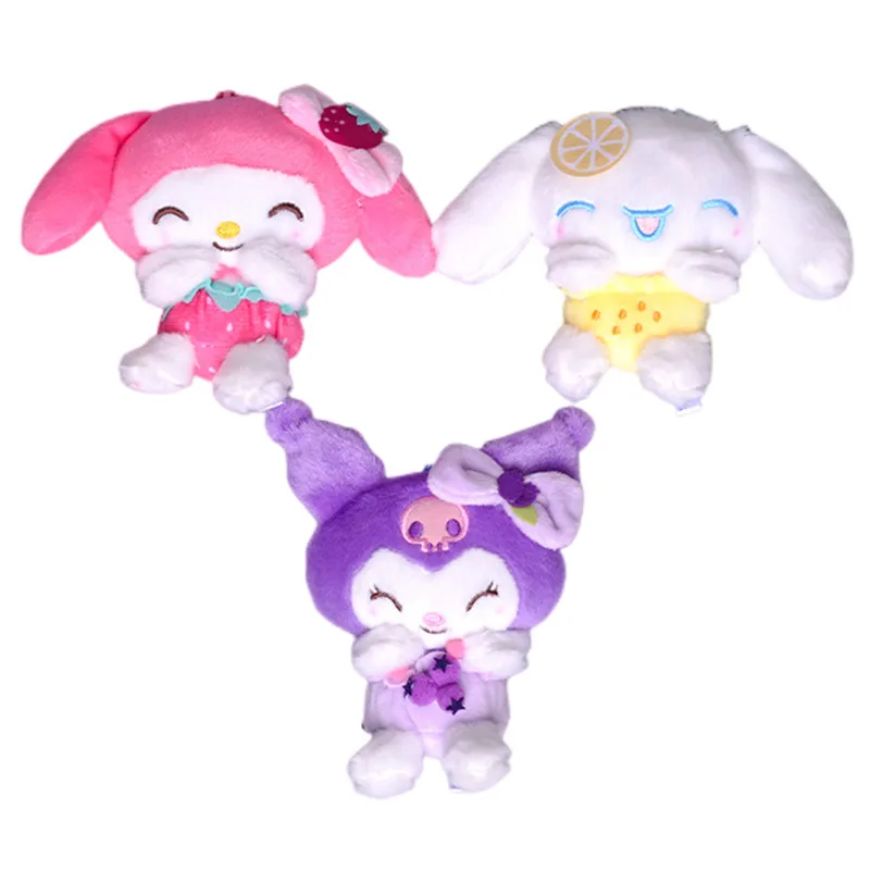 

Аниме милая кавайная kuromi mymelody Cinnamoroll подвеска плюшевая кукла подарок на день ребенка подарок подруге на день рождения