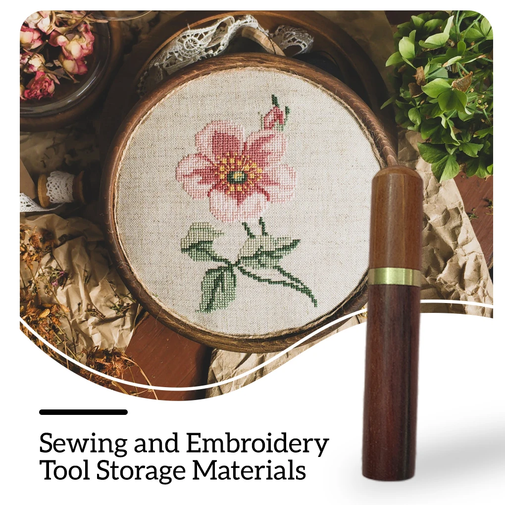 

Sewing Needles Storage Crafts And Sewing Needles Storage Holder Portable Manual Patchwork Knitting Threading Needles Tube