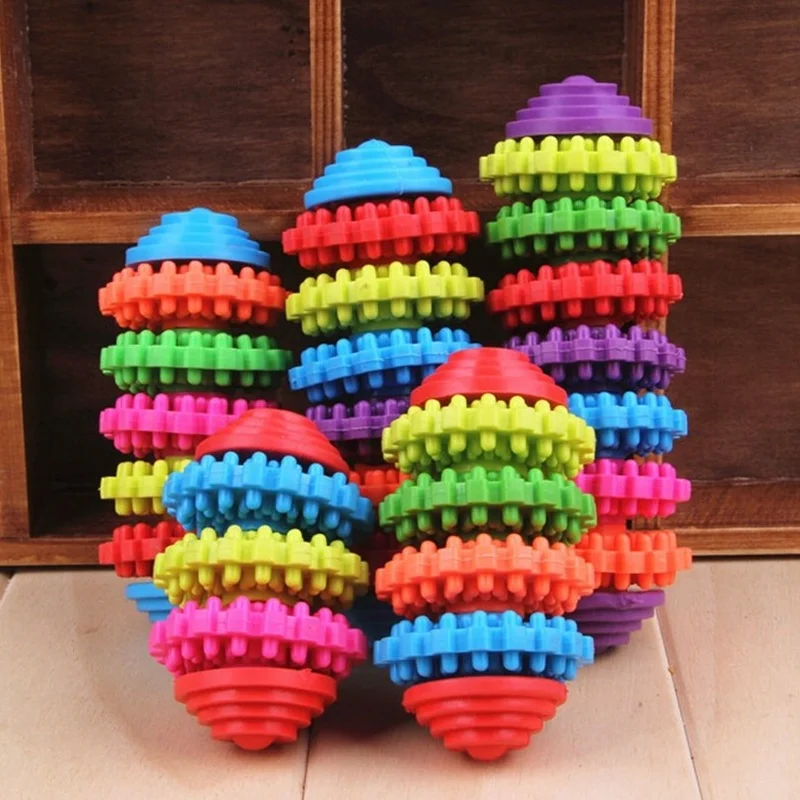 

Durable Rubber Pet Dog Puppy Cat Dental Teething Healthy Teeth Gums Chew Toy Dog Stuff Dog Toys for Large Dogs Dog Toothbrush