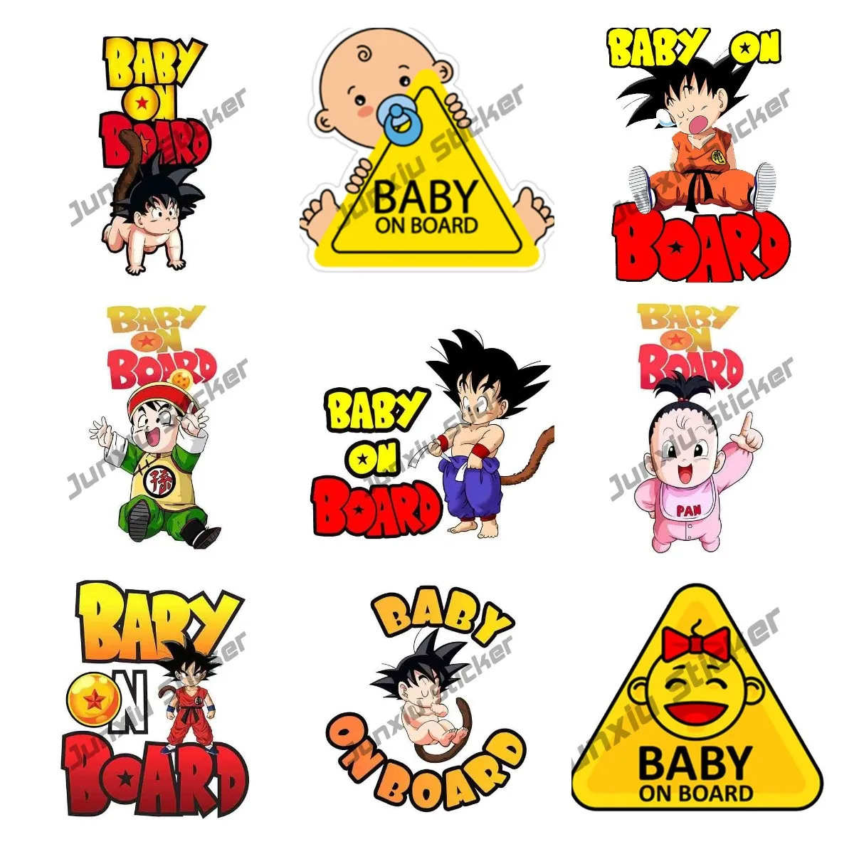 

Наклейки на доску для детей, наклейки на окна с мультяшным рисунком, персонализированные украшения для автомобилей, наклейки с орнаментом бомбы