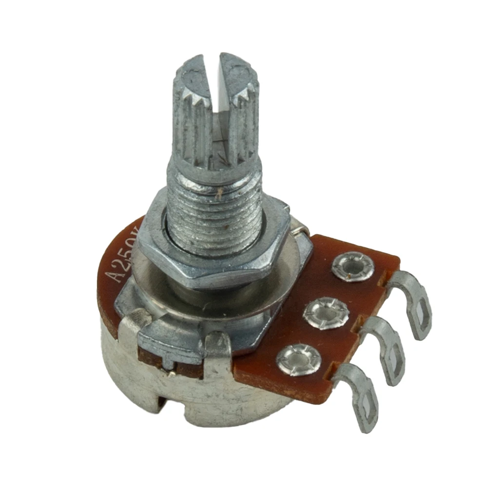 

Brand New Guitar Potentiometer Guitar Parts/kits A500K Approx.10g Guitar Volume Tone Metal Plastic Potentiometer