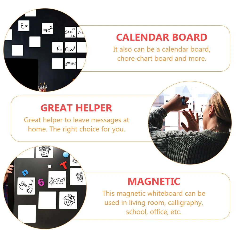 12 шт. многократно стираемые доски сухие липкие заметки маркеры для холодильника