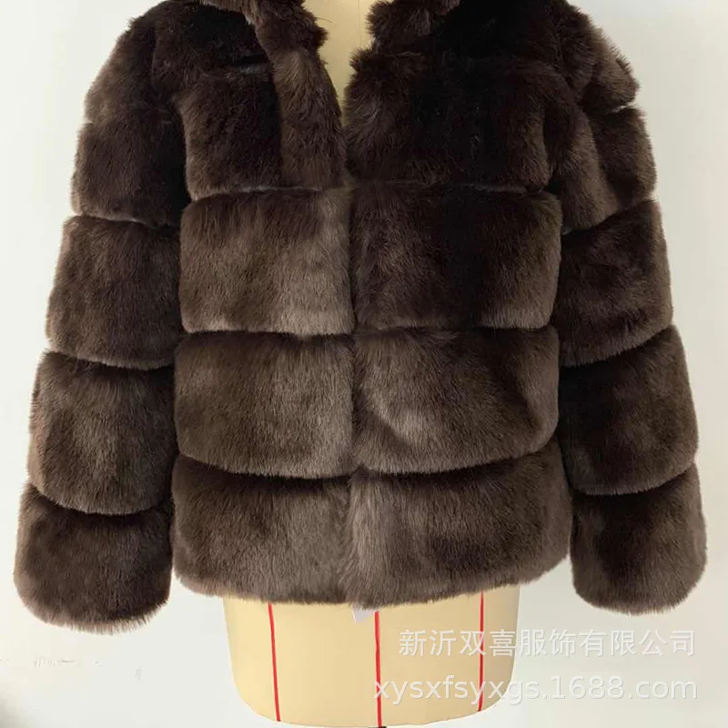 Women real mink coats female mink fur coat genuine long fur coat ladies winter clothes oversize 6xl 5xl 7xl Imitation fur coats enlarge