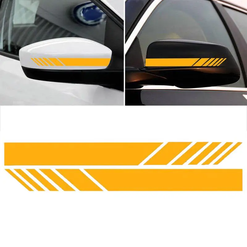 Стайлинг автомобиля наклейки на зеркало заднего вида для FIAT Panda Stilo Punto Doblo Ducato Minibus