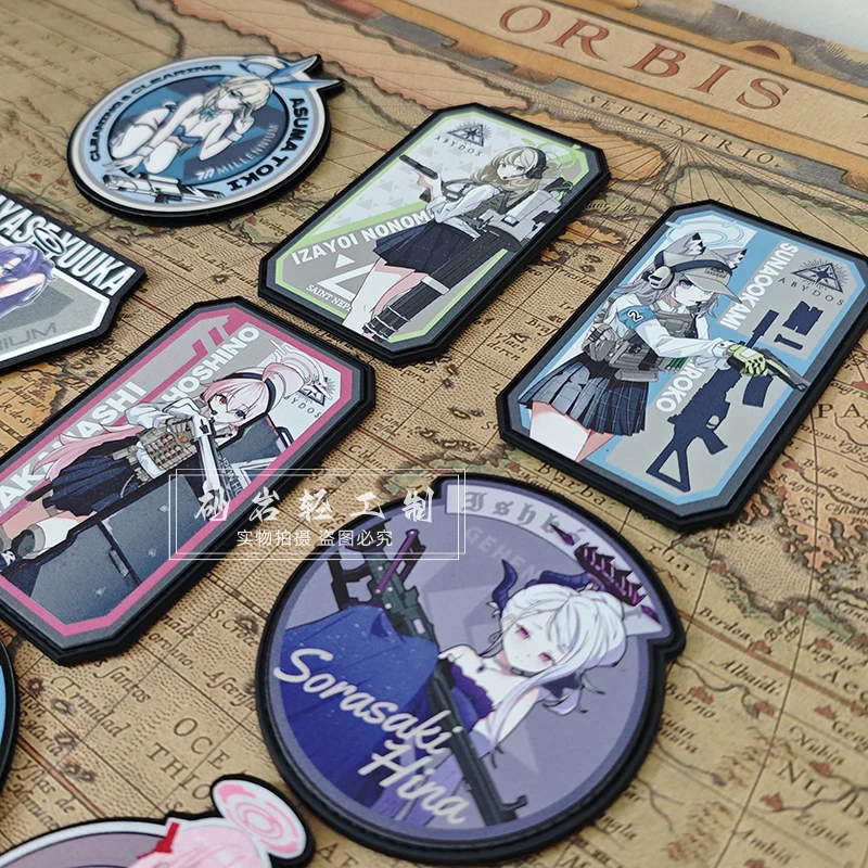 Синий архив милое оружие для девушек фотосессия одежды игровая искусственная