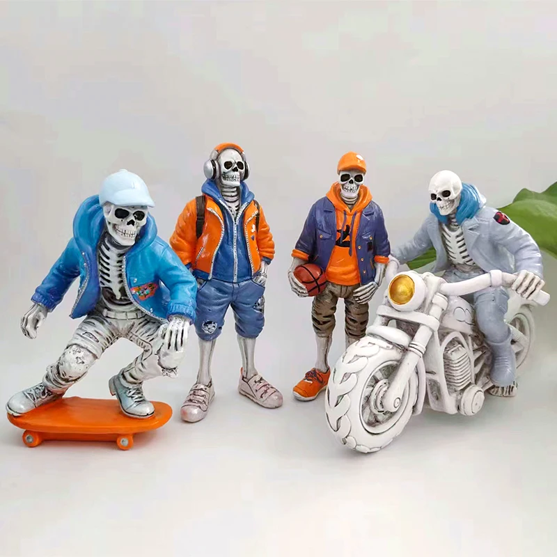 

Halloween Decoration Trend Street Skeleton Doll Decoration Resin Home Decoration Crafts Decoration Decoration Decoration