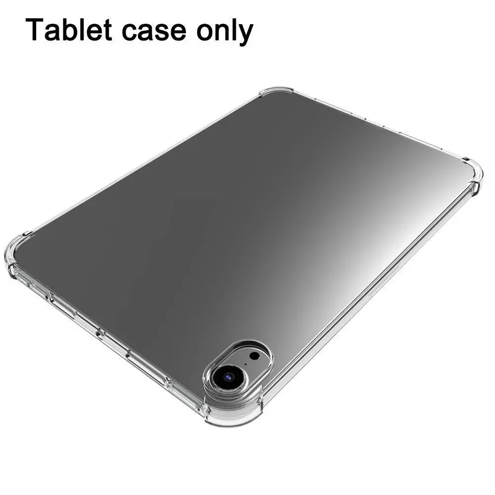 

Clear for iPad mini 6 Case 2021 TPU Soft Cover for iPad Mini 6th 8.3in All-inclusive Tablet Shockproof Protective Case