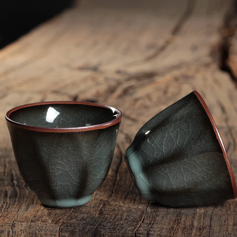 Чайная чашка Boutique Celadon Kung Fu одночашечная Фарфоровая для дегустации чая