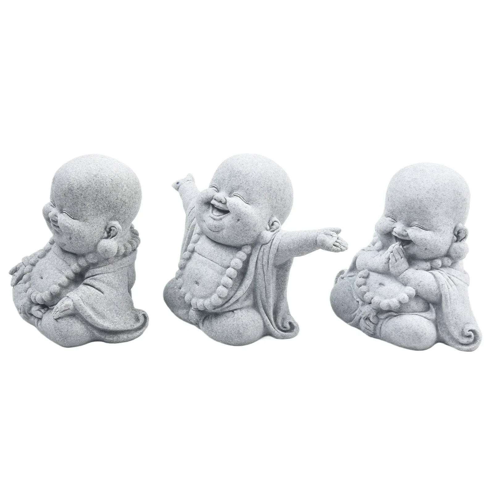 Будда Садовый Декор Толстый Улыбающийся Орнамент На Открытом Воздухе Не