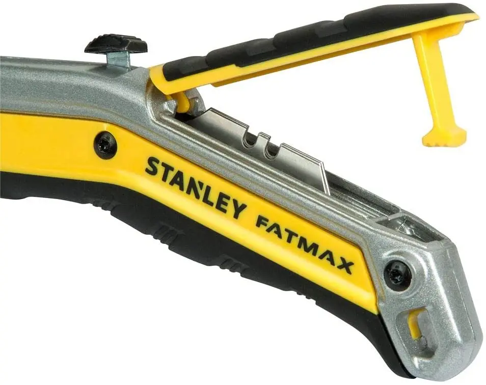 

Stanley FMHT010288 Utility Knife, Ergonomic and Comfortable Design Utility Knife, Stainless Steel Knife, Stationery, Cutter