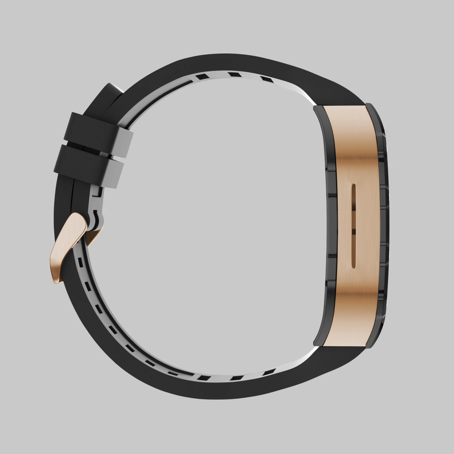 Strap Modification kit for Apple Watch 7 45mm Stainless Steel Metal Case for iWatch Series 6 SE 5 4 44mm Soft Rubber Watch Band