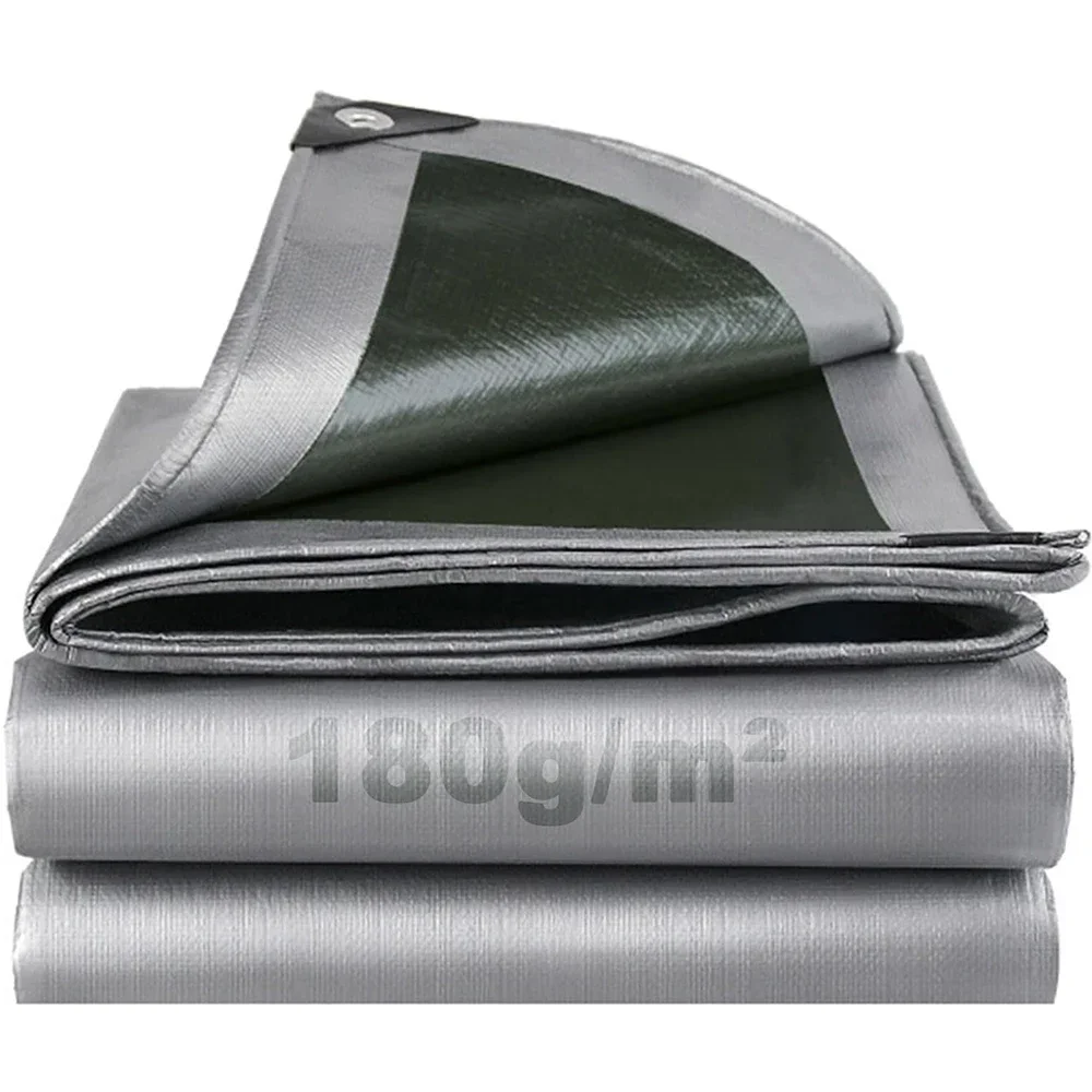 Брезент из водонепроницаемой ткани 180 г/м2 полиэтиленовый брезент устойчивый к