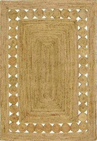 home rug 100 natural jute handmade runner rug modern living area carpet decor rug